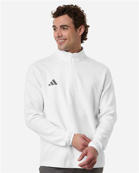 Adidas Men's 3-Stripes Quarter-Zip Pullover - Adidas AT400