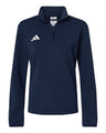Adidas Women's 3-Stripes Quarter-Zip Pullover - Adidas AT401