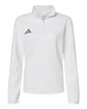 Adidas Women's 3-Stripes Quarter-Zip Pullover - Adidas AT401