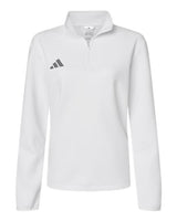 Adidas Women's 3-Stripes Quarter-Zip Pullover - Adidas AT401