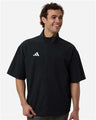 Adidas Men's Short Sleeve Quarter-Zip Pullover - Adidas AT505