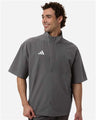 Adidas Men's Short Sleeve Quarter-Zip Pullover - Adidas AT505