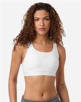 Adidas Women's Techfit Compression Racerback Sports Bra - Adidas AT750