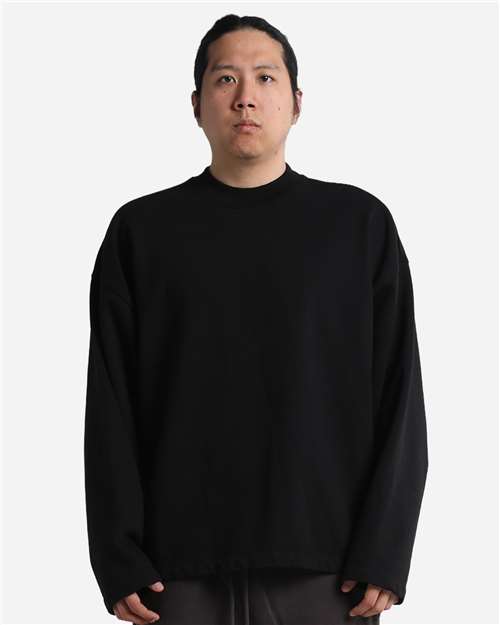 Shaka Wear Unisex Garment-Dyed Terry Long Sleeve T-Shirt - Shaka Wear SHGTL