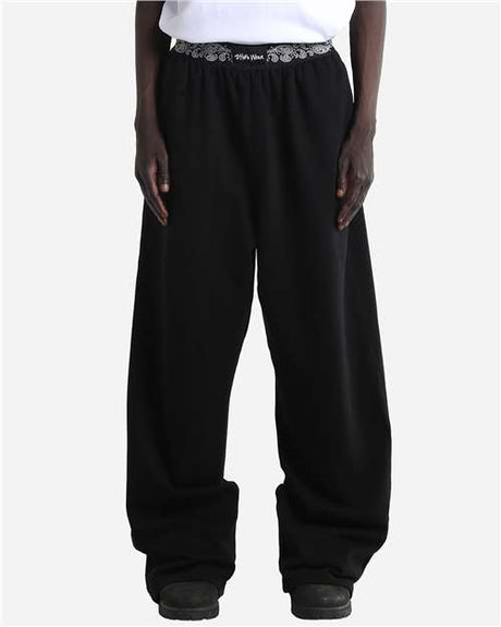 Shaka Wear Unisex Paisley Bandit Sweatpants - Shaka Wear SHPBS