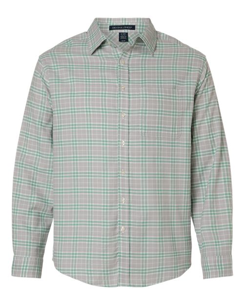 Devon & Jones Men's Concord Yarn-Dye Flannel Shirt - Devon & Jones DG508
