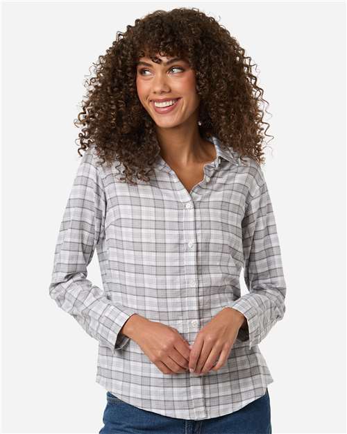 Devon & Jones Women's Concord Yarn-Dye Flannel Shirt - Devon & Jones DG508W