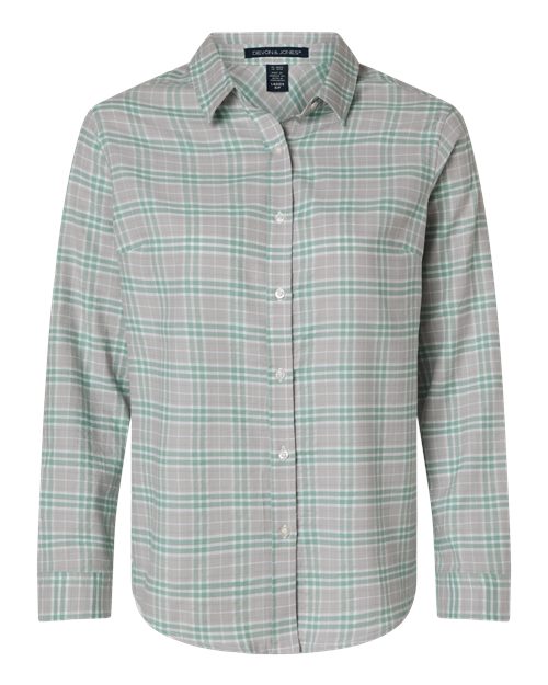 Devon & Jones Women's Concord Yarn-Dye Flannel Shirt - Devon & Jones DG508W