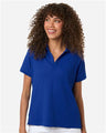 Team 365 Women's Topspin Stretch Grid Textured Polo - Team 365 TT130W