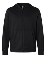 Team 365 Unisex Squad Tech Fleece Hooded Full-Zip - Team 365 TT402