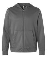 Team 365 Unisex Squad Tech Fleece Hooded Full-Zip - Team 365 TT402