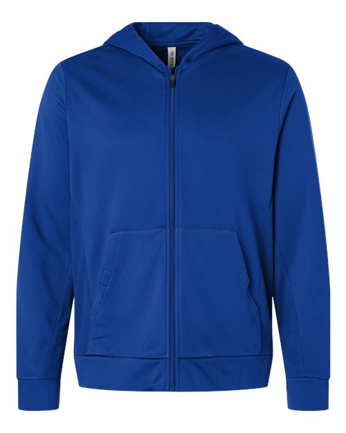 Team 365 Unisex Squad Tech Fleece Hooded Full-Zip - Team 365 TT402