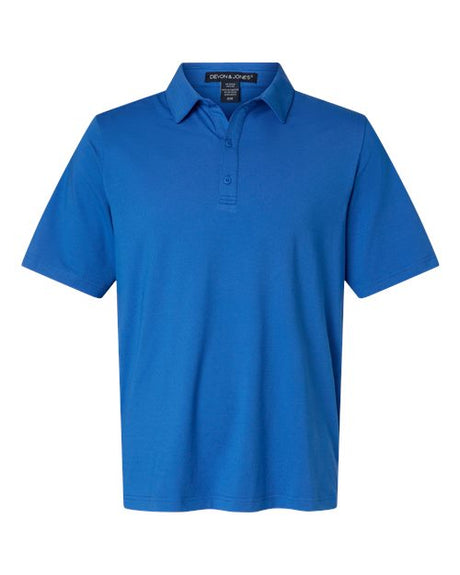 Devon & Jones Men's Motion Shadow Stripe Polo - Devon & Jones DG115
