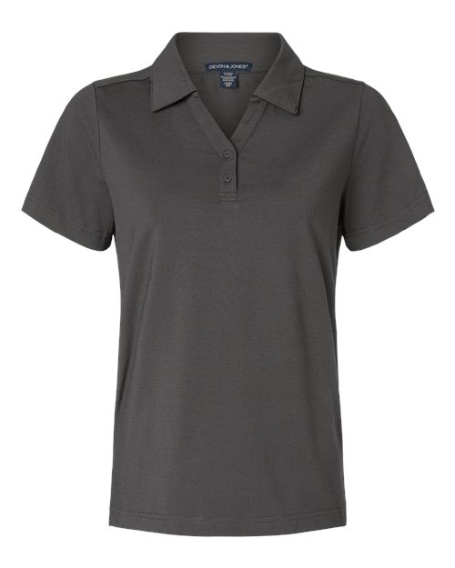Devon & Jones Women's Motion Shadow Stripe Polo - Devon & Jones DG115W