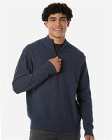 Devon & Jones Men's Hartland Textured Quarter Zip Sweater - Devon & Jones DG450