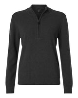 Devon & Jones Women's Hartland Textured Quarter Zip Sweater - Devon & Jones DG450W