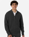 Devon & Jones Men's Hartland Textured Full Zip Sweater - Devon & Jones DG451