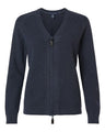 Devon & Jones Women's Hartland Textured Full Zip Sweater - Devon & Jones DG451W