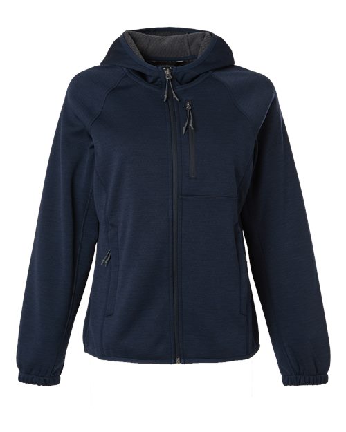 North End Women's Terrain Bonded Fleece Hooded Jacket - North End NE430W
