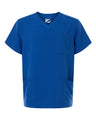 Hanes HMB002 Men's V-Neck 3-Pocket Scrub Top