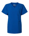Hanes HSB002 Women's V-Neck 3-Pocket Scrub Top