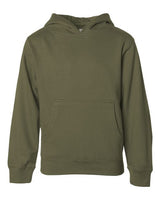 Independent Trading Co. SS4001Y Youth Midweight Hooded Sweatshirt | Wholesale Youth Hoodie
