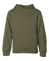 Independent Trading Co. SS4001Y Youth Midweight Hooded Sweatshirt | Wholesale Youth Hoodie