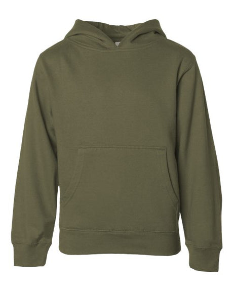 Independent Trading Co. SS4001Y Youth Midweight Hooded Sweatshirt | Wholesale Youth Hoodie