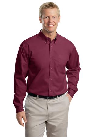 Men's Long Sleeve Wrinkle Resistant Easy Care Shirts in 26 Colors. Sizes XS-6XL