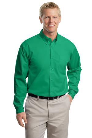 Men's Long Sleeve Wrinkle Resistant Easy Care Shirts in 26 Colors. Sizes XS-6XL