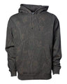 Independent Trading Co. IND4000 Unisex Heavyweight Hooded Sweatshirt | Wholesale Bulk Hoodie