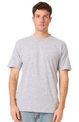 Royal Apparel 14051 Unisex Short Sleeve Heavyweight Tee - Heather Grey