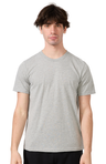 Royal Apparel 14051 Unisex Short Sleeve Heavyweight Tee - Heather Grey