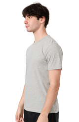 Royal Apparel 14051 Unisex Short Sleeve Heavyweight Tee - Heather Grey
