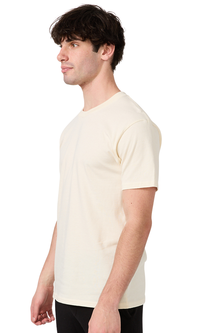 Royal Apparel 14051 Unisex Short Sleeve Heavyweight Tee - Natural