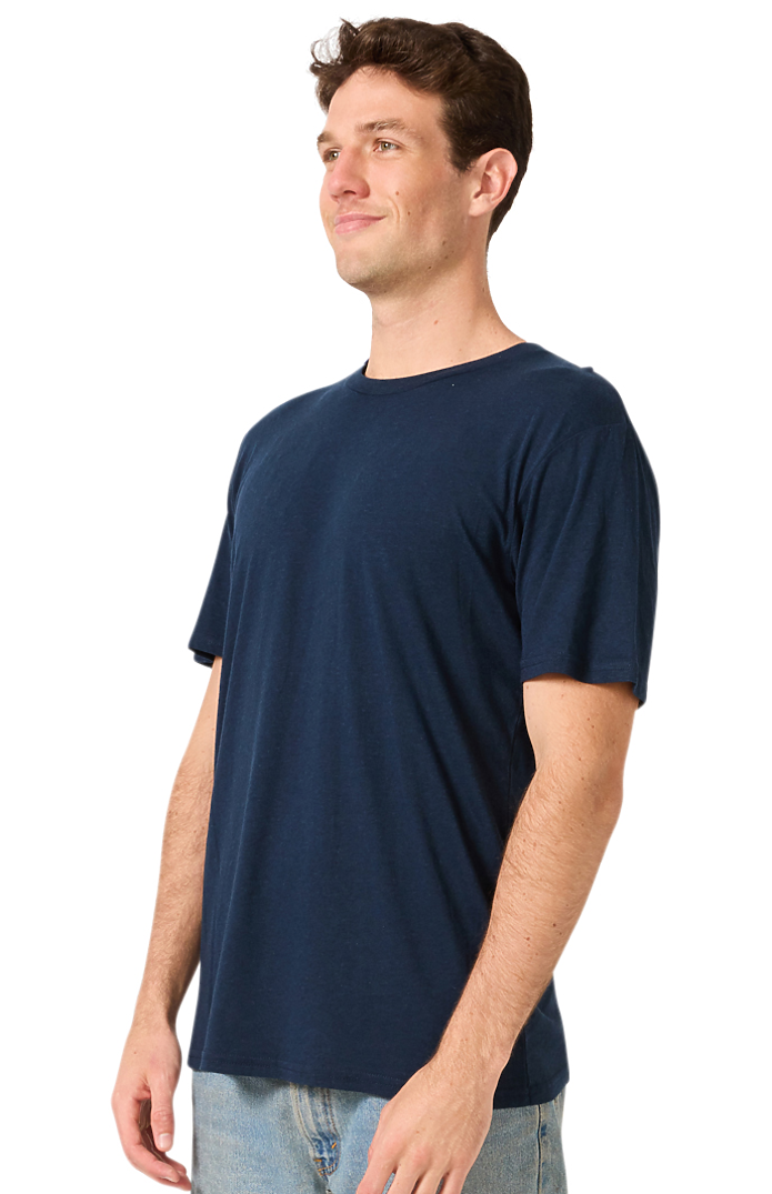 Royal Apparel 14051 Unisex Short Sleeve Heavyweight Tee - Navy
