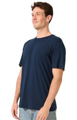 Royal Apparel 14051 Unisex Short Sleeve Heavyweight Tee - Navy