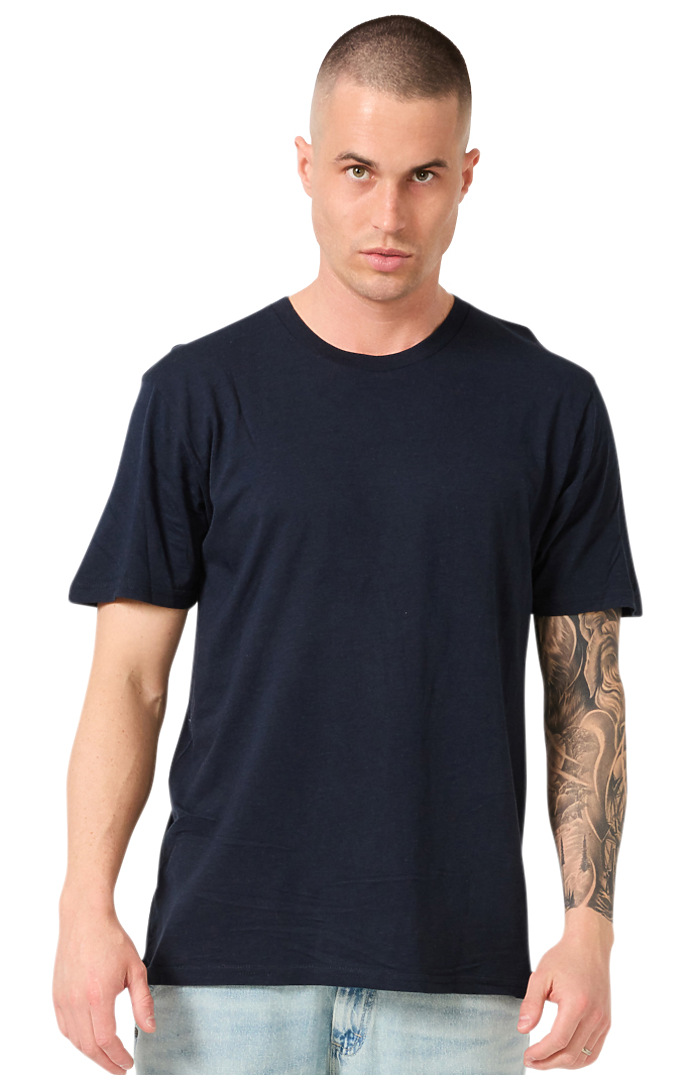 Royal Apparel 14051 Unisex Short Sleeve Heavyweight Tee - Navy