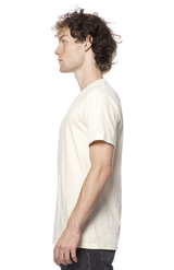 Royal Apparel 14051ORG Unisex Organic Short Sleeve Heavyweight Tee - Natural