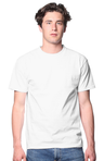 Royal Apparel 14051 Unisex Short Sleeve Heavyweight Tee - Pfd White
