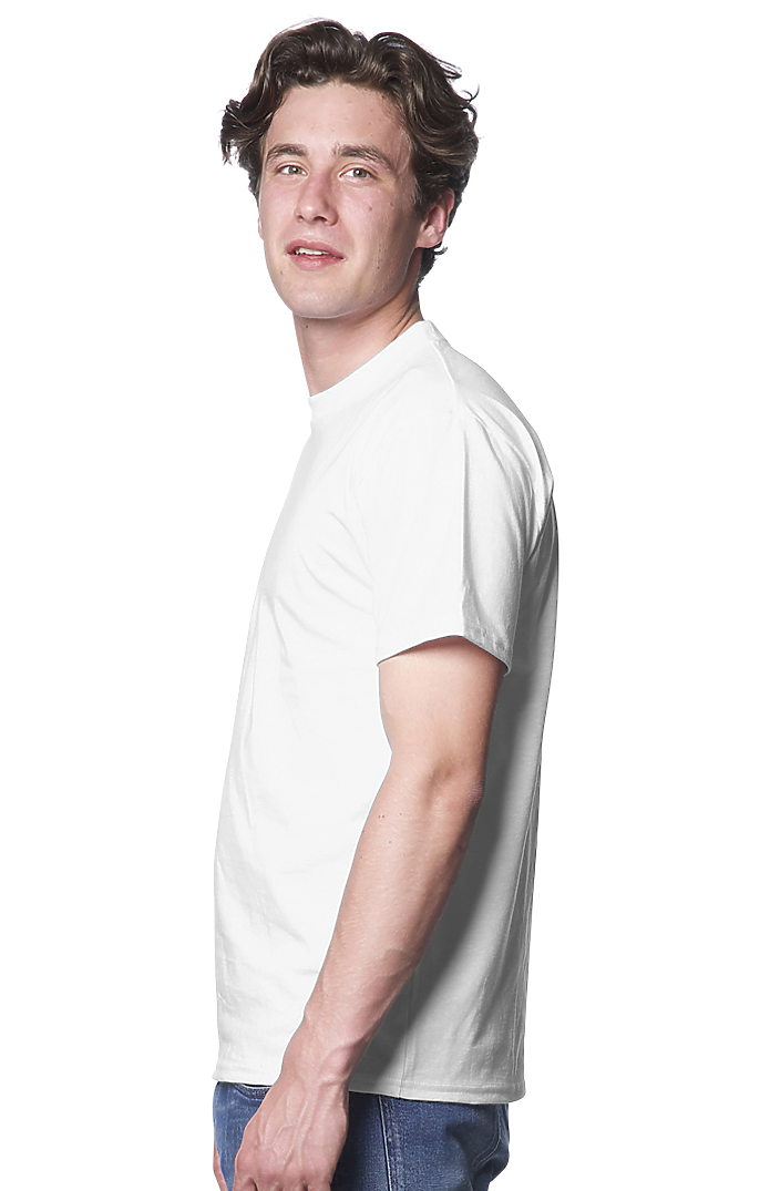 Royal Apparel 14051 Unisex Short Sleeve Heavyweight Tee - Pfd White