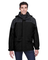 North End Men's 3-in-1 Two-Tone Parka - North End 14068