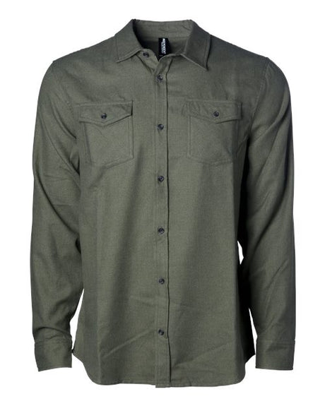 Independent Trading Co. Unisex Flannel Shirt - Independent Trading Co. EXP50F