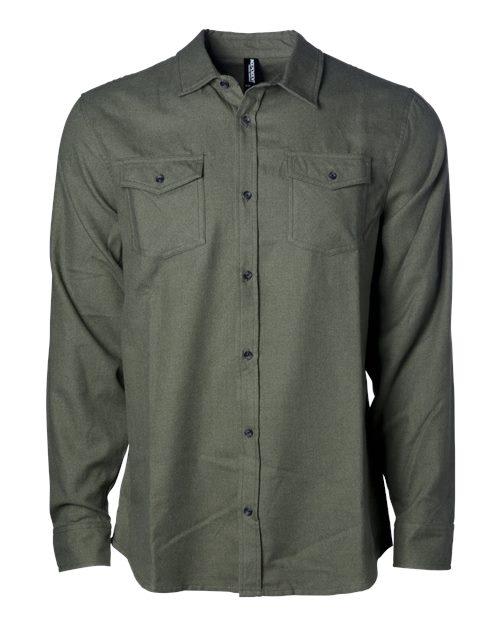 Independent Trading Co. Unisex Flannel Shirt - Independent Trading Co. EXP50F
