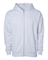 Independent Trading Co. IND280ZIP Unisex Avenue Midweight Full-Zip Hooded Sweatshirt