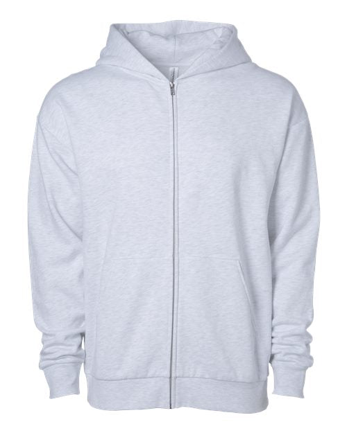 Independent Trading Co. IND280ZIP Unisex Avenue Midweight Full-Zip Hooded Sweatshirt