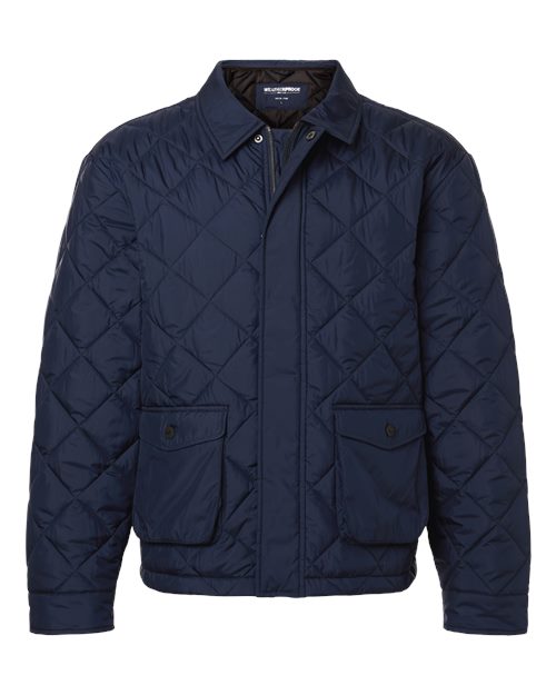 Weatherproof Men's Diamond Quilted Jacket - Weatherproof 27713
