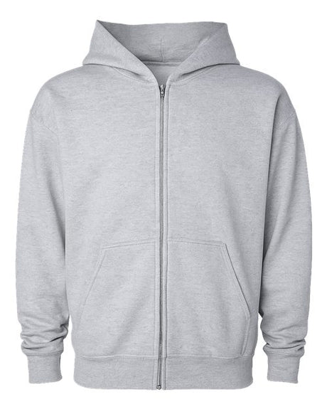 Independent Trading Co. IND420ZIP Unisex Mainstreet Heavyweight Full-Zip Hooded Sweatshirt