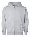 Independent Trading Co. IND420ZIP Unisex Mainstreet Heavyweight Full-Zip Hooded Sweatshirt