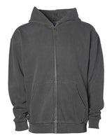 Independent Trading Co. IND420ZIP Unisex Mainstreet Heavyweight Full-Zip Hooded Sweatshirt